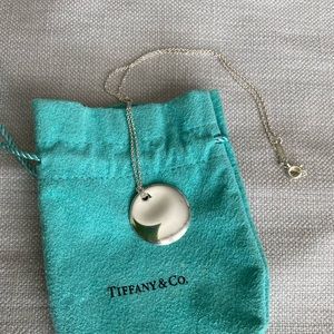 Tiffany & Co. Elsa Peretti Round Pendant Necklace